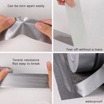 Tape adhésive imperméable à la chaleur de 72 mm de largeur transparente