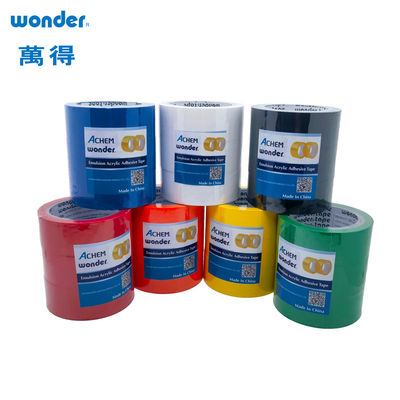 Tape d'emballage BOPP couleur haute résistance pour un emballage sûr et écologique des produits