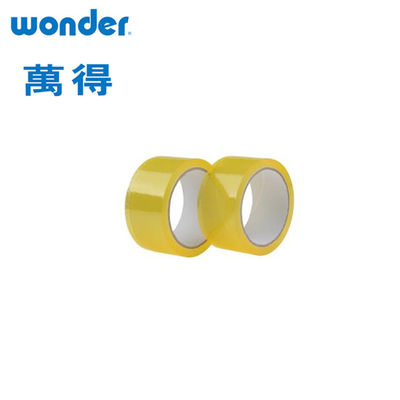 Tape BOPP imprimée sur mesure, transparente, bande d' emballage à faible bruit 24 mm x 50 m
