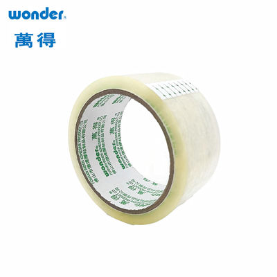 Tape d'emballage BOPP acrylique à base d'eau de 50 m de longueur pour le conditionnement