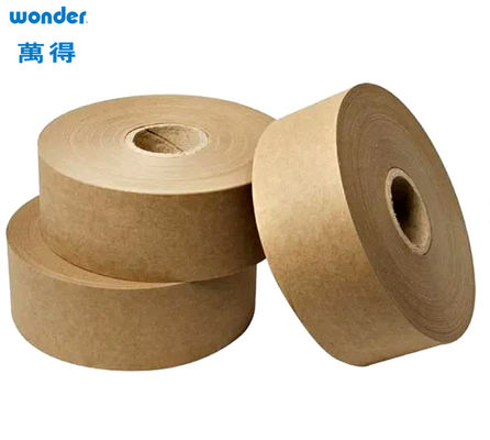 Tape de papier kraft activée par eau et étanche à l'écriture Largeur 1200 mm
