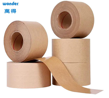 Tape de papier kraft activée par eau et étanche à l'écriture Largeur 1200 mm