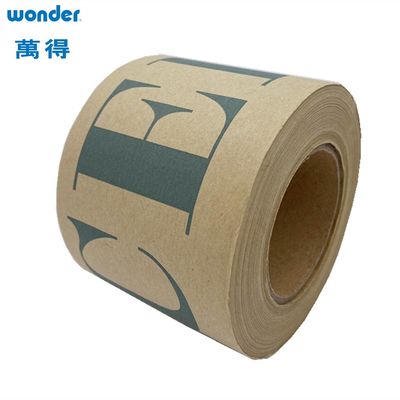 Tape de papier kraft auto-adhésif imprimé sur mesure