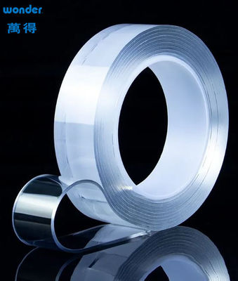Tape à gel transparent à double face, Wonder NANO Tape à gel adhésif écologique